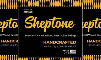 New Gear: Sheptone Premium Nickel Wound Bass Guitar Strings