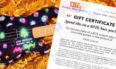 Will Santa Bring Your Dream Bass? Find Out With BITE Gift Certificates!